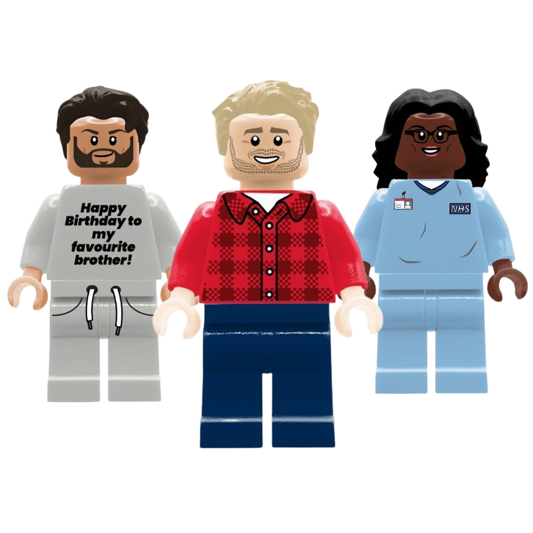 Personalized figures - Create your own custom LEGO minifigure