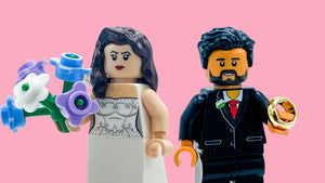Personalised LEGO Wedding Figures
