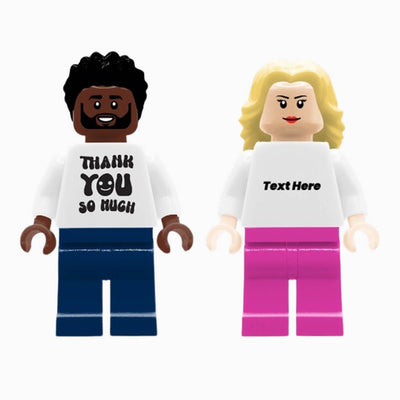 Personalized figures - Create your own custom LEGO minifigure